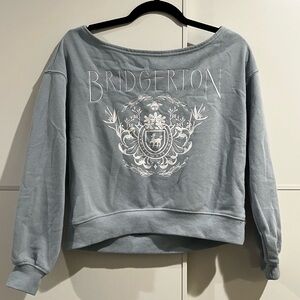Bridgerton Blue Sweatshirt